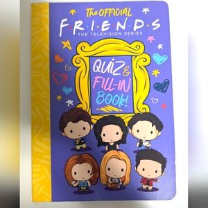 The Official Friends The Television Series Quiz  & Fill IN Book